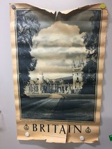 Vintage Britain Scotland-The Castle Balmoral Poster Robert M. Adam Photographer - £18.33 GBP