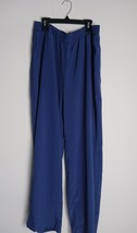Cuddl Duds Women&#39;s Pants Sz L  w/ Side Panel Blue - $18.24