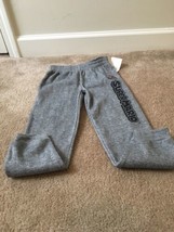 Nintendo Super Mario Brothers Boys Gray Jogger Track Pants Size 5/6 - $22.28