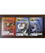 Avatar the Last Airbender Book 1: Water - 3: Fire DVD Nickelodeon 2006 2... - £7.85 GBP