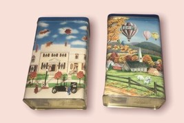 Hershey’s Kisses Collectible Tin Canisters #6 &amp; #11 Set Of 2 - £10.17 GBP