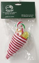 Candy Cone Ornament (Red/White) - $9.90