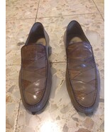 Bally Schweiz Vintage Braune Slipper 7.5 - $2,190.83 MXN
