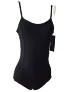 Eurotard 33815 Black Adison Microfiber Dance Leotard Womens Adult L (10-... - €12,22 EUR