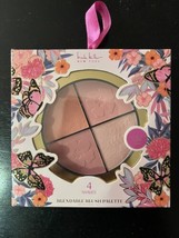 Nicole Miller Quad 4 Shades Blendable Blush Compact New - £11.91 GBP