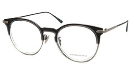 New Bottega Veneta BV0211O 001 Black Eyeglasses Glasses Frame 49-22-140mm Italy - £168.93 GBP