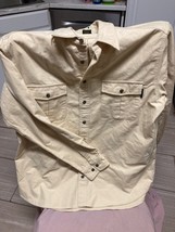 Eddie Bauer Flannel Shirt Size L Tall - £20.24 GBP