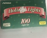 Noma Holiday Lights 100 Set Christmas Multi Colored XM1 - $12.86