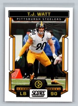 T.J. Watt #222 2023 Score Pittsburgh Steelers - £1.56 GBP