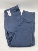 NEW Crewcuts J.Crew Boys&#39; Gray/Blue Chino Pants Size 14 Skinny (y5) - £9.47 GBP