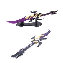 30" Abyssal Flame Reaver Dagger Stainless Steel Replica Sword with Display Stand image 2