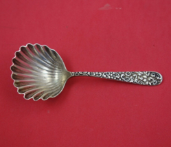 Repousse by Jacobi and Jenkins Sterling Silver Nut Spoon shell 4 5/8&quot; - £101.85 GBP