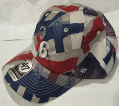 NWT NBA &#39;47 Brand Clean Up-Philadelphia 76ers One Size Fits Most Adjustable Hat - £23.94 GBP