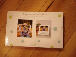 I Love Grandma Baby Belly Sticker and Sentiment Keepsake Photo Frame Gif... - £7.76 GBP