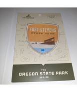 Oregon Embroidered Patch Fort Stevens State Park Iron-On Peter Iredale N... - £7.78 GBP