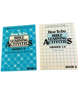 How To Do Bible Learning Activities Lot Of 2, Grades 1-6 - $10.88