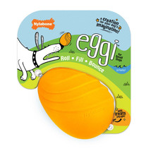 Nylabone Creative Play Eggi Dog Treat Toy Orange, 1ea/Small - £11.83 GBP