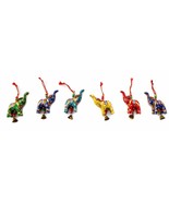 Rastogi Handicrafts Elephant Bell Hanging Layer Set of 6 Home Christmas ... - $19.11 CAD