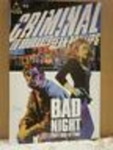 Vintage COMIC- Criminal: Bad NIGHT- Volume 2, NO.4- July 2008 Exc. -L91 - £2.03 GBP