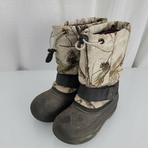 Kamik Boys Woodland Camo Winter Boots Size 12 EUC - £28.84 GBP