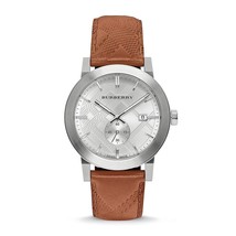 Burberry BU9904 The City - Seconds Subdial - H Check Silver Tone 42mm - £313.49 GBP
