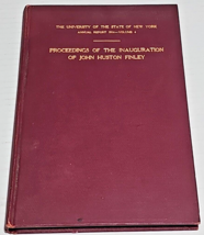 1914 Annual Report University Of The State Of New York John Huston Finley Vol. 4 - £12.53 GBP