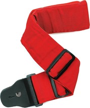 D&#39;Addario Padded Guitar Strap - Guitar Accessories - Woven - Red - 3&quot; Wide - £33.12 GBP