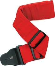 D&#39;Addario Padded Guitar Strap - Guitar Accessories - Woven - Red - 3&quot; Wide - $31.99
