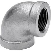 Anvil 3/4 in. FPT x 3/4 in. Dia. FPT Galvanized Malleable Iron Elbow - $25.31 CAD