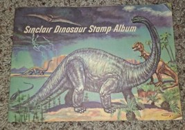 Vintage 1959 Sinclair Oil Co Dinosaur Stamp Album with All Stamps NEW OLD STOCK - £47.78 GBP