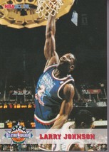 Larry Johnson 1993-94 Hoops All-Star #260 Charlotte Hornets Basketball Card - £1.36 GBP