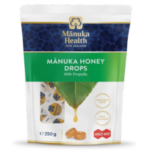 Manuka Health Manuka Honey Drops Propolis Pouch 55 Lozenges 250g - $89.50