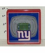 Set of 4 NFL New York Giants 3D StadiumView Coasters Metlife Stadium - €12,85 EUR