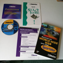 US Robotics Sportster Discover The World Wide Web Book CD Start Guide - $9.74