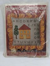 Hazels Needlework Kadoodles Applique Embroidery Sampler Pillow Kit - $9.82 CAD