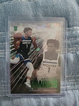 Anthony Edwards 2020-21 Panini Chronicles Essentials #203 - Green Ice -Rookie RC - £30.97 GBP