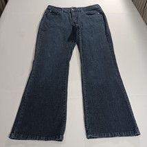 Lee Slender Secret Lower On The Waist Jeans Women's 16 (34×30) Blue Denim image 8