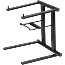 Strong Hold DJ Laptop Stand Shelf with Travel Bag Black - £27.80 GBP