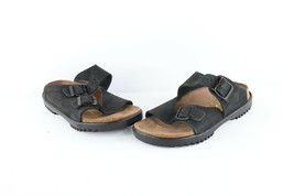Vintage Betula Birkenstock Womens Size 5 Suede Leather Slip On Sandals B... - $69.25