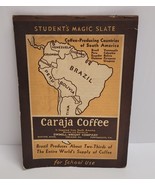 Vintage 1930&#39;s Advertising Ephemera - Caraja Coffee Student Magic Slate ... - £155.69 GBP