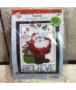 Design Works Crafts Santa Claus Christmas Counted Cross-Stitch Kit #5942... - $11.88