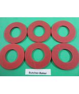 (6) #32 Fiber Washer for Hobart Meat Grinder Worm Auger 4332, 4532, 4732... - €13,48 EUR