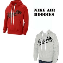 NIKE AIR SPORTSWEAR NEW MEN&#39;S FLEECE PULLOVER HOODIE TRAINING SWEATSHIRT... - £47.23 GBP