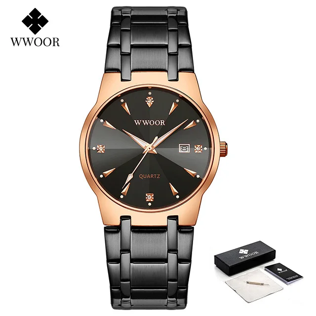 Man&#39;s Luxury Wristwatch For  Fashion Watch Stainless Steel Quartz Movement Watch - £28.77 GBP