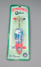 Oxboro NFL Colts Fishing Spoon 1997 Abt 3&quot; Spoon Medium Treble NFL Licensed NOS - £11.24 GBP