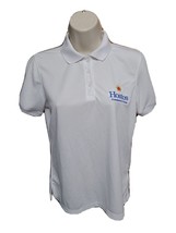 Hostos Community College Womens Small White Collar Shirt - £14.24 GBP