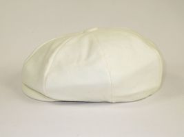 Mens Fashion Classic Flannel Wool Apple Cap Hat by Bruno Capelo ME910 Ivory image 4