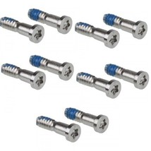 Lot of 10 Bottom Screw Set Replacement Parts for iPhone 6 SILVER - $109.85 MXN
