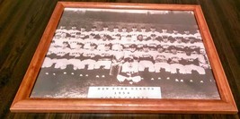 New York Baseball Giants 1954 World Champs 14&quot; X 11&quot; Vintage Framed Team Photo - £30.62 GBP