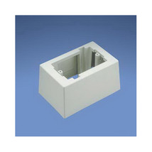 Panduit JB1DIW-A SGL GANG LV 1 PIECE DEEP OUTLET BOX ADH - $727.37 MXN